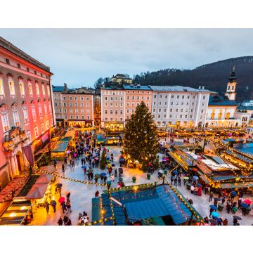 Lais Puzzle - Salzburg, Österreich - Christkindlmarkt, Weihnachtsmarkt - 40, 100, 200, 500, 1.000 & 2.000 Teile