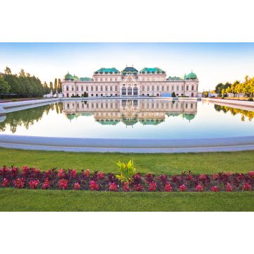 Lais Puzzle - Belvedere Park in Wien Blick auf Wasserspiegelung - 2.000 Teile