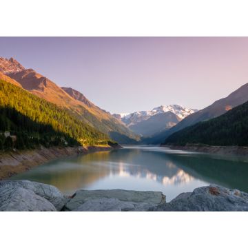 Lais Puzzle - Abend am herrlichen Gepatsch-Stausee im Kaunertal (Tirol, Österreich). In diesem Tal befindet sich eine der schönsten Bergstraßen, die Kaunertaler Gletscherstraße - 1.000 Teile
