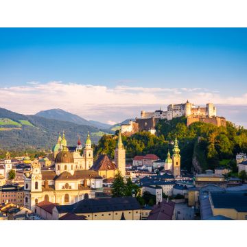 Lais Puzzle - Schöne Aussicht auf das Salzburger Stadtbild mit der Festung Hohensalzburg im Sommer, Salzburg, Österreich - 40, 100, 200, 500, 1.000 & 2.000 Teile