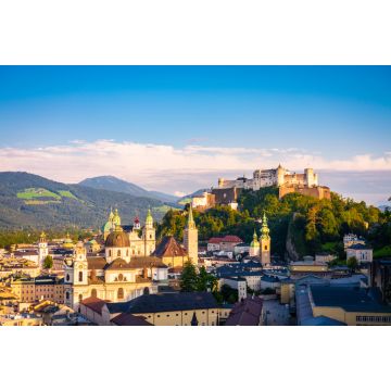 Lais Puzzle - Schöne Aussicht auf das Salzburger Stadtbild mit der Festung Hohensalzburg im Sommer, Salzburg, Österreich - 2.000 Teile