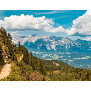 Lais Puzzle - Schöner alpiner Sommerblick mit Spiegelungen und dem berühmten Dachsteingebirge im Hintergrund auf der Reiteralm, Pichl, Schladming, Steiermark, Österreich - 40, 100, 200, 500, 1.000 & 2.000 Teile