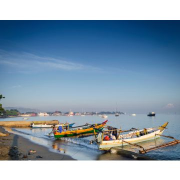 Lais Puzzle - traditionelle Fischerboote am Strand von Dili in Osttimor Leste - 40, 100, 200, 500, 1.000 & 2.000 Teile