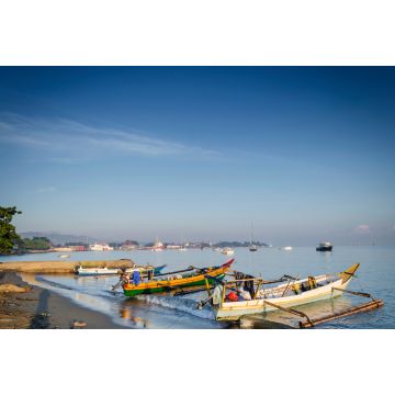 Lais Puzzle - traditionelle Fischerboote am Strand von Dili in Osttimor Leste - 2.000 Teile