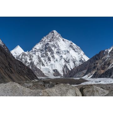 Lais Puzzle - K2 Berg, zweithöchster Berg der Welt im Karakorum Gebirge Blick vom Concordia Camp, K2 Basislager Trekking Route, Pakistan, Asien - 1.000 Teile