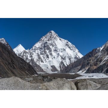 Lais Puzzle - K2 Berg, zweithöchster Berg der Welt im Karakorum Gebirge Blick vom Concordia Camp, K2 Basislager Trekking Route, Pakistan, Asien - 2.000 Teile
