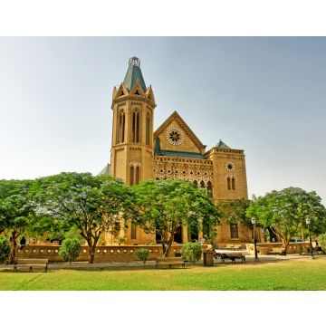 Lais Puzzle - Karachi - Frere Hall aus der frühen britischen Kolonialzeit, Pakistan - 40, 100, 200, 500, 1.000 & 2.000 Teile