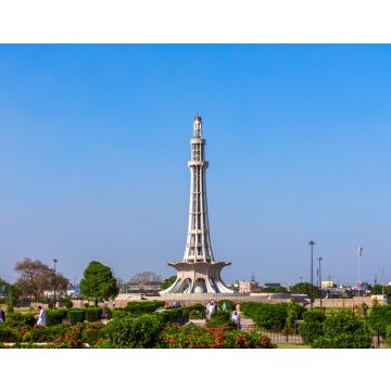 Lais Puzzle - Minar-e-Pakistan, ein Nationaldenkmal in Lahore, Pakistan, vor dem Hintergrund des blauen Himmels - 40, 100, 200, 500, 1.000 & 2.000 Teile