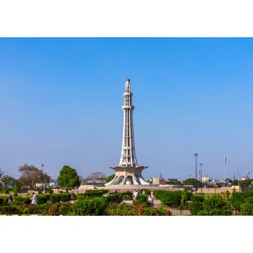 Lais Puzzle - Minar-e-Pakistan, ein Nationaldenkmal in Lahore, Pakistan, vor dem Hintergrund des blauen Himmels - 1.000 Teile