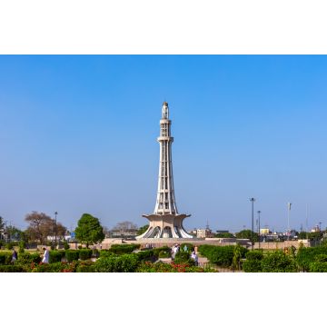 Lais Puzzle - Minar-e-Pakistan, ein Nationaldenkmal in Lahore, Pakistan, vor dem Hintergrund des blauen Himmels - 2.000 Teile