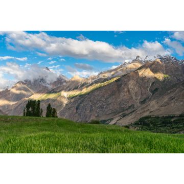Lais Puzzle - Sommersaison im Dorf Askole auf der K2-Basislager-Trekkingroute im Karakorum-Gebirge in Gilgit Baltistan, Pakistan - 2.000 Teile