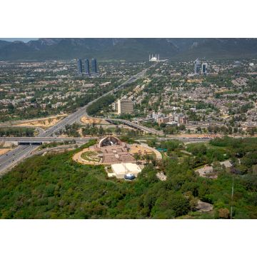 Lais Puzzle - Stadt- und Landschaftsaufnahmen aus der Luft von Islamabad, der Hauptstadt Pakistans - 1.000 Teile