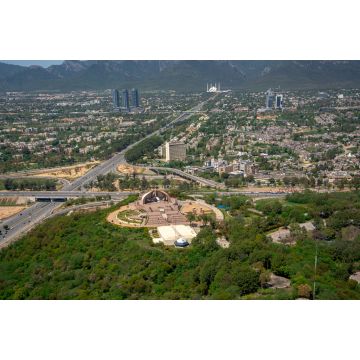Lais Puzzle - Stadt- und Landschaftsaufnahmen aus der Luft von Islamabad, der Hauptstadt Pakistans - 2.000 Teile