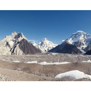 Lais Puzzle - Blick auf Crystal Peal, Marble Peak, K2 Berg und Broad Peak, zusammen mit Baltoro Gletscher, Concordia, K2 Base Camp Trek, Pakistan - 40, 100, 200, 500, 1.000 & 2.000 Teile