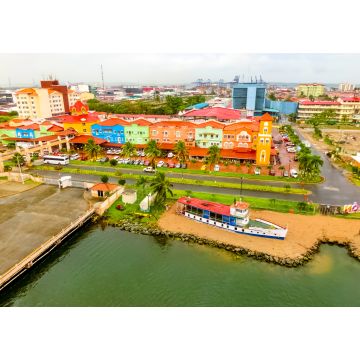 Lais Puzzle - Colon ist ein Seehafen an der Karibikküste von Panama - 1.000 Teile