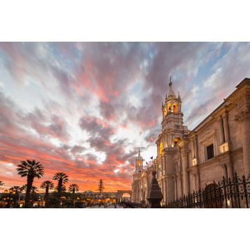 Lais Puzzle - Die Kathedrale von Arequipa, Peru, in der Abenddämmerung - 2.000 Teile
