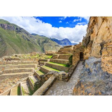 Lais Puzzle - Ollantaytambo, Peru. Inka-Festung mit Terrassen und Tempelhügel - 1.000 Teile