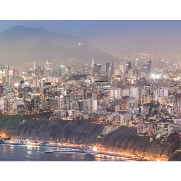 Lais Puzzle - Panoramablick auf Lima, Peru zur blauen Zeit - 40, 100, 200, 500, 1.000 & 2.000 Teile
