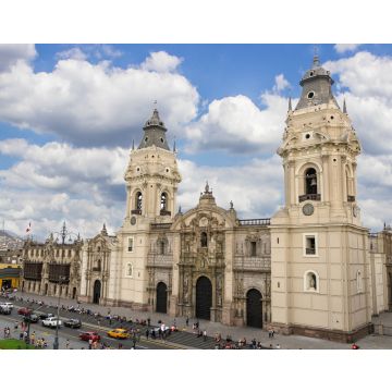 Lais Puzzle - Die Basilika-Kathedrale von Lima auf dem Plaza Mayor, Lima, Peru, Südamerika - 40, 100, 200, 500, 1.000 & 2.000 Teile