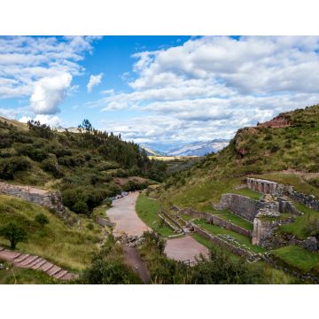 Lais Puzzle - Die archäologische Stätte Tambomachay, die mit dem Inkareich in Verbindung gebracht wird, liegt in der Nähe von Cusco, Peru - 40, 100, 200, 500, 1.000 & 2.000 Teile