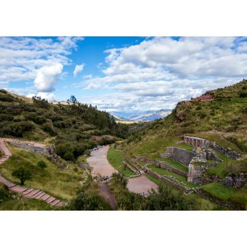 Lais Puzzle - Die archäologische Stätte Tambomachay, die mit dem Inkareich in Verbindung gebracht wird, liegt in der Nähe von Cusco, Peru - 1.000 Teile