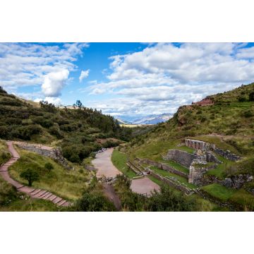 Lais Puzzle - Die archäologische Stätte Tambomachay, die mit dem Inkareich in Verbindung gebracht wird, liegt in der Nähe von Cusco, Peru - 2.000 Teile
