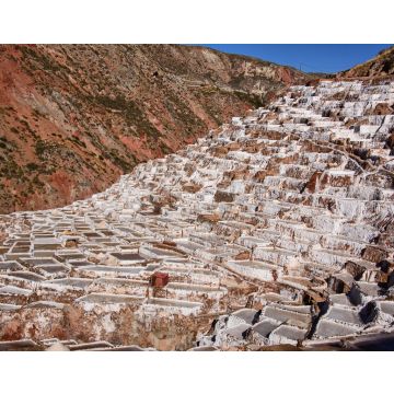 Lais Puzzle - Die schönen Landschaften und der atemberaubende Blick auf die Salzpfannen von Maras bei Sonnenuntergang, Heiliges Tal, Peru - 40, 100, 200, 500, 1.000 & 2.000 Teile