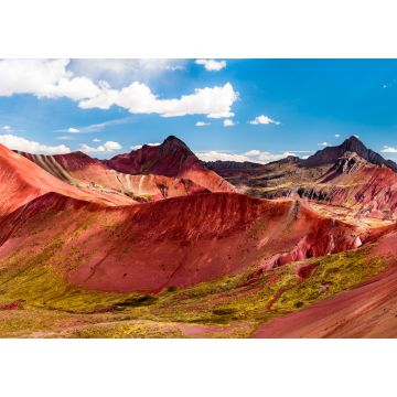 Lais Puzzle - Rotes Tal am Regenbogenberg Vinicunca in der Nähe von Cusco in Peru - 1.000 Teile
