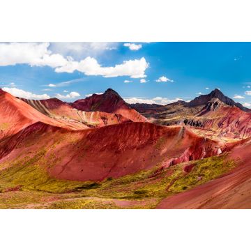 Lais Puzzle - Rotes Tal am Regenbogenberg Vinicunca in der Nähe von Cusco in Peru - 2.000 Teile