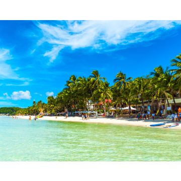 Lais Puzzle - Blick auf den Sandstrand, Boracay, Philippinen - 40, 100, 200, 500, 1.000 & 2.000 Teile