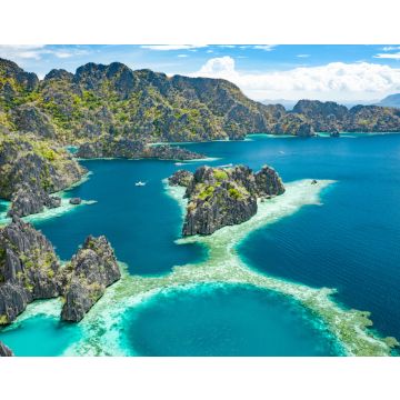 Lais Puzzle - Luftaufnahme der wunderschönen Lagunen und Kalksteinfelsen von Coron, Palawan, Philippinen - 40, 100, 200, 500, 1.000 & 2.000 Teile