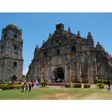 Lais Puzzle - Fassade der San-Agustin-Kirche von Paoay in Ilocos Norte, Philippinen - 40, 100, 200, 500, 1.000 & 2.000 Teile