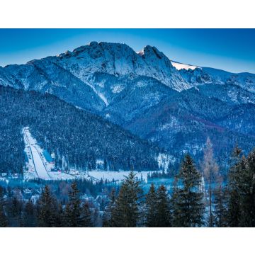 Lais Puzzle - Giewont-Gipfel in der Morgendämmerung in Zakopane im Winter, Tatra-Gebirge, Polen - 40, 100, 200, 500, 1.000 & 2.000 Teile