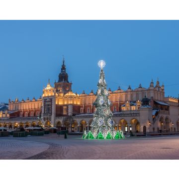 Lais Puzzle - Krakau, Polen, Tuchhalle (Sukiennice) und Hauptmarktplatz mit Weihnachtsbaum - 40, 100, 200, 500, 1.000 & 2.000 Teile