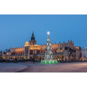 Lais Puzzle - Krakau, Polen, Tuchhalle (Sukiennice) und Hauptmarktplatz mit Weihnachtsbaum - 2.000 Teile