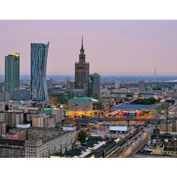Lais Puzzle - Panorama von Warschau in der Morgendämmerung - 40, 100, 200, 500, 1.000 & 2.000 Teile