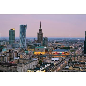Lais Puzzle - Panorama von Warschau in der Morgendämmerung - 2.000 Teile