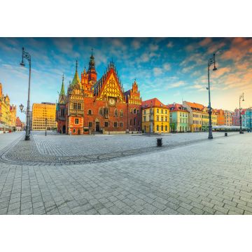 Lais Puzzle - Fantastische Morgenszene in Breslau auf dem Marktplatz, Polen, Europa - 1.000 Teile