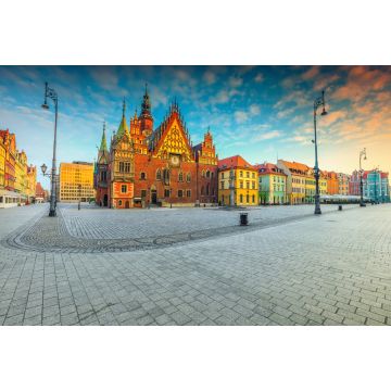 Lais Puzzle - Fantastische Morgenszene in Breslau auf dem Marktplatz, Polen, Europa - 2.000 Teile