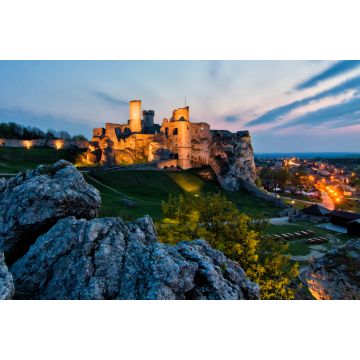 Lais Puzzle - Ogrodzieniec Ruinen einer mittelalterlichen Burg. Region Tschenstochau (Czestochowa), Polen - 2.000 Teile