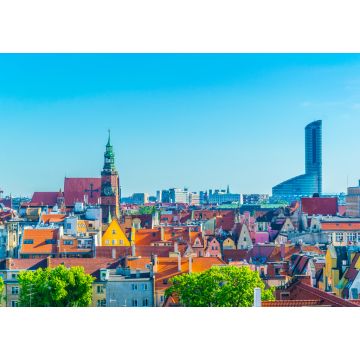 Lais Puzzle - Breslau mit dem Sky-Tower-Einkaufszentrum, Polen - 1.000 Teile