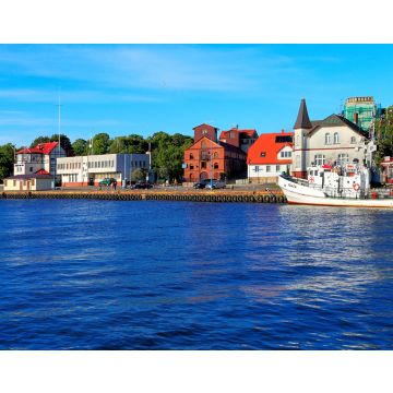 Lais Puzzle - Ustka, Pommern, Polen - Ustka Seehafen Peers und Schiffe und die Ostseeküste - 40, 100, 200, 500, 1.000 & 2.000 Teile