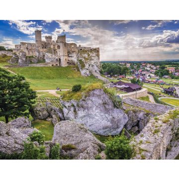 Lais Puzzle - Berühmte Burg Ogrodzieniec im Dorf Podzamcze, eine der 25 mittelalterlichen Burgen auf dem Adlernestweg, Polen - 40, 100, 200, 500, 1.000 & 2.000 Teile
