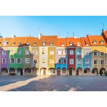 Lais Puzzle - Posen (Poznan). Bunte traditionelle Wohnhäuser in der Altstadt - 1.000 Teile