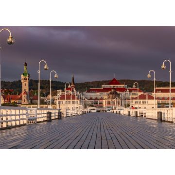 Lais Puzzle - Der Pier von Sopot und das schöne Stadtbild von Sopot, Polen - 1.000 Teile