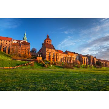 Lais Puzzle - Getreidespeicher von Grudziadz an der Weichsel bei Sonnenuntergang. Polen - 2.000 Teile