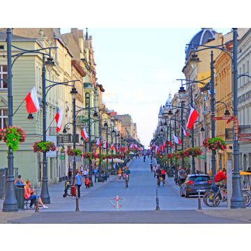 Lais Puzzle - Zentrale Straße von Lodz Piotrkowska am Nachmittag - 40, 100, 200, 500, 1.000 & 2.000 Teile