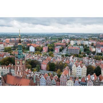 Lais Puzzle - Luftaufnahme von der Basilika Mariä Himmelfahrt, bekannt als Marienkirche, in der Altstadt von Danzig - 2.000 Teile