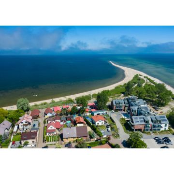 Lais Puzzle - Rewa, Polen. Luftaufnahme des Isthmus Rewski im Sommer an der Ostsee in Rewa, Woiwodschaft Pommern, Polen - 1.000 Teile