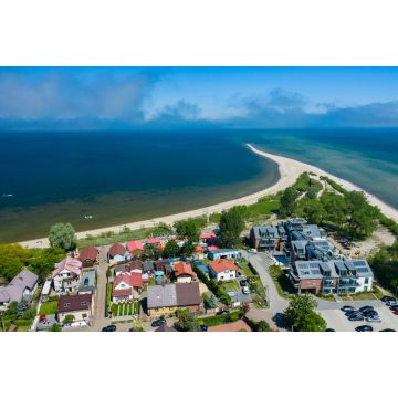 Lais Puzzle - Rewa, Polen. Luftaufnahme des Isthmus Rewski im Sommer an der Ostsee in Rewa, Woiwodschaft Pommern, Polen - 2.000 Teile